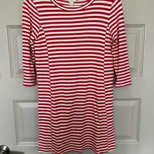J. Crew Striped Dress